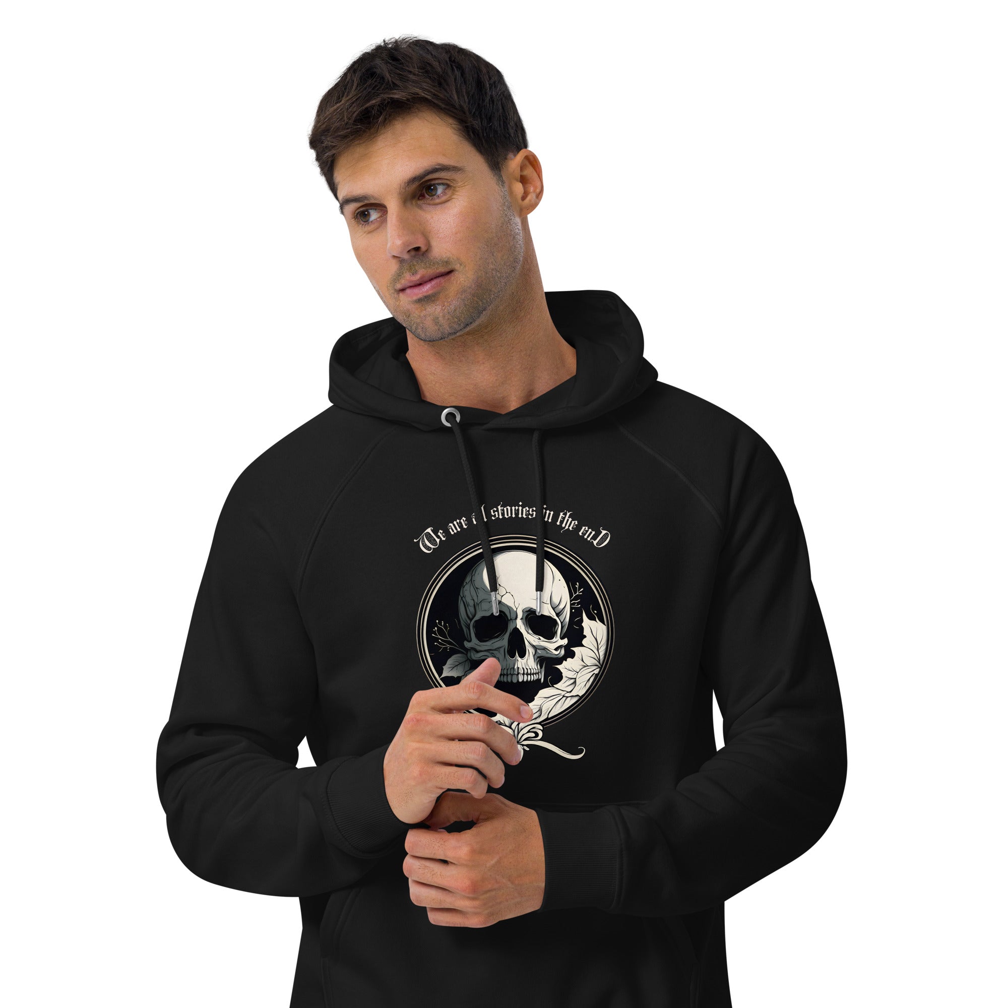 Unisex eco raglan hoodie - ZUZU