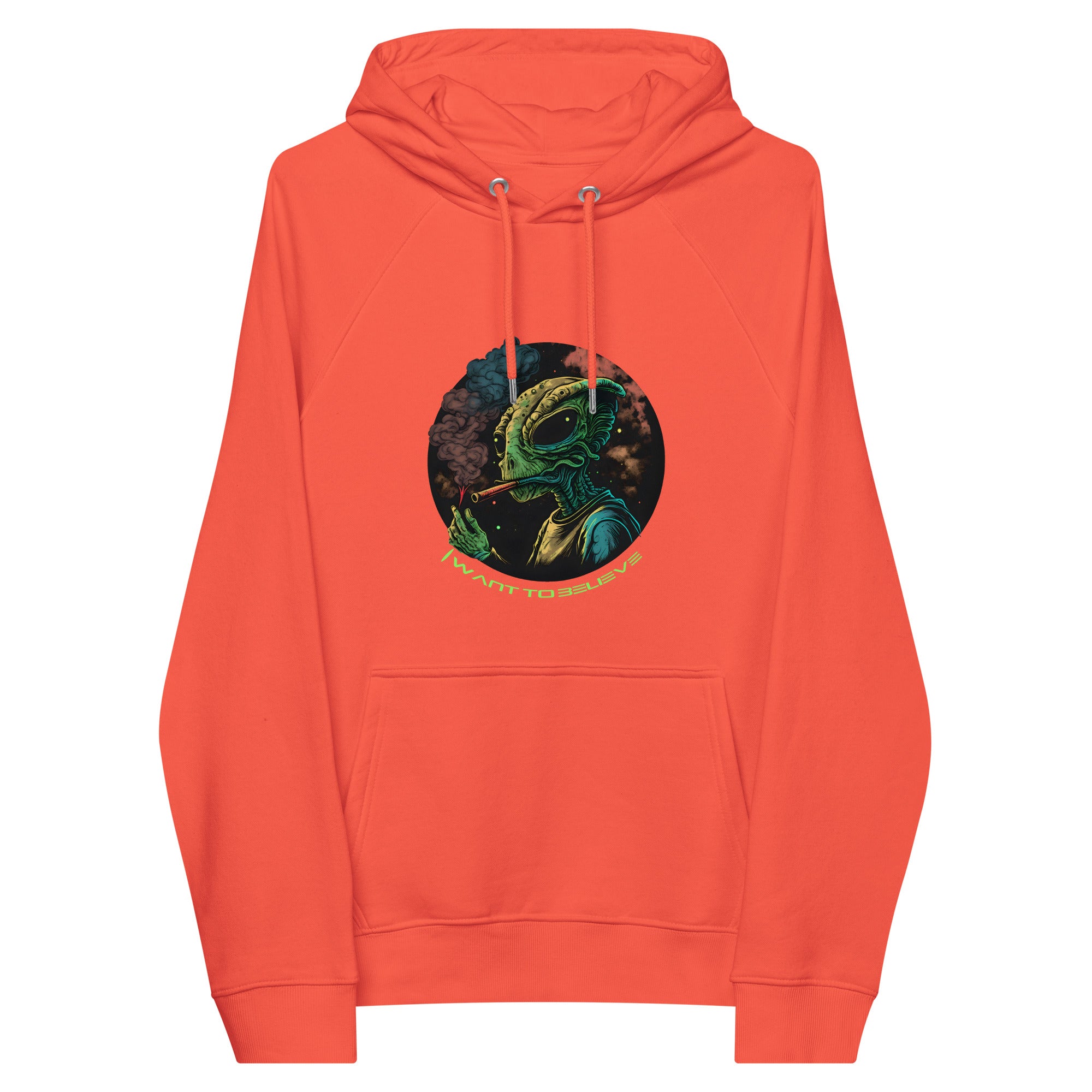 Unisex eco raglan hoodie - ZUZU