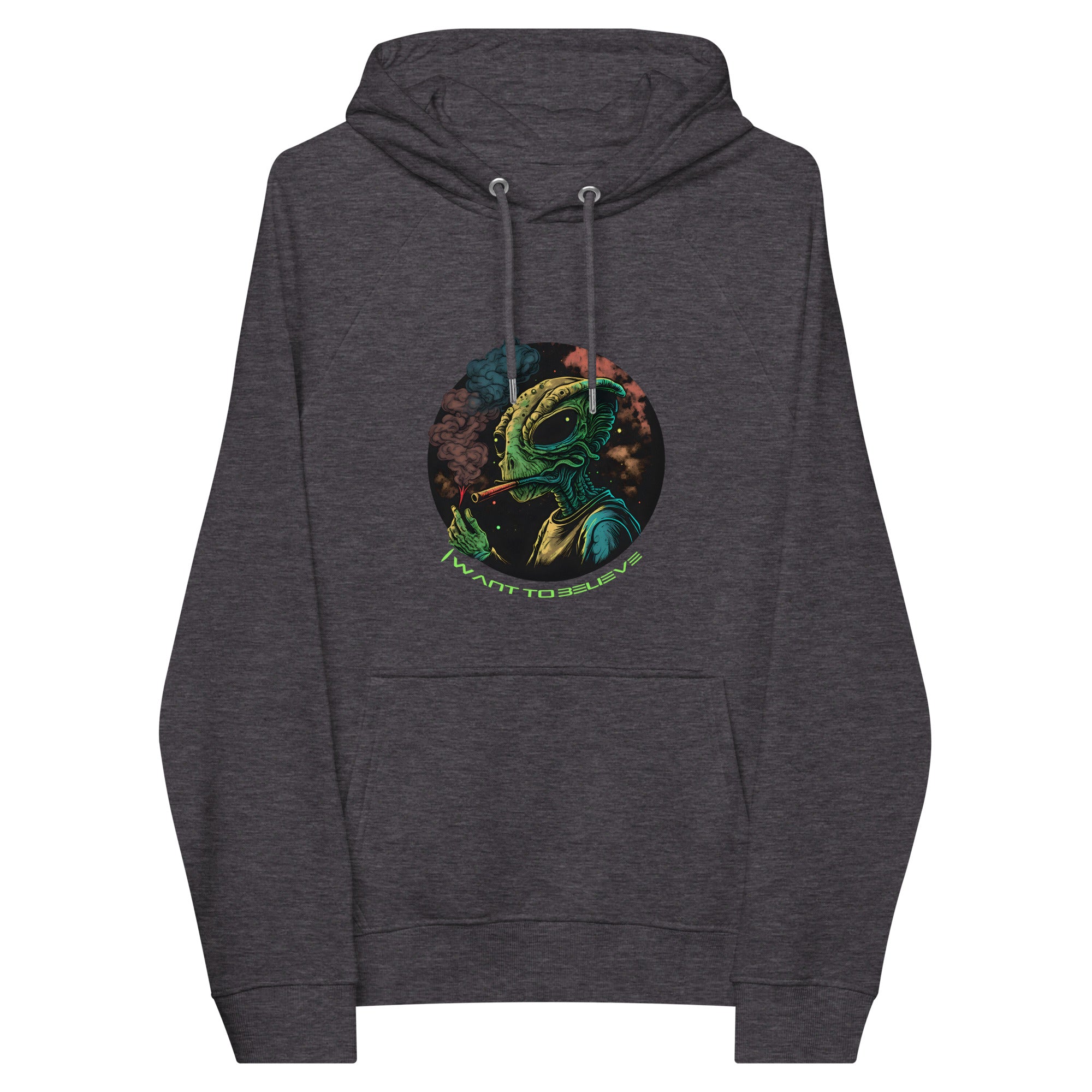 Unisex eco raglan hoodie - ZUZU