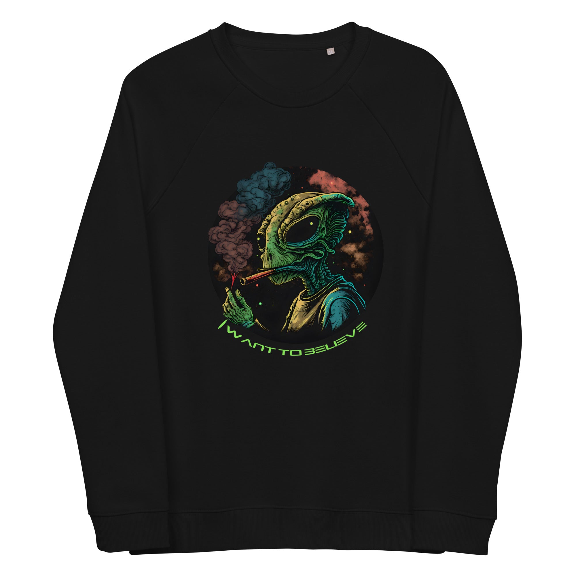 Unisex organic raglan sweatshirt - ZUZU